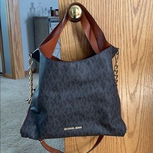 Authentic Michael Kors XL over the shoulder purse